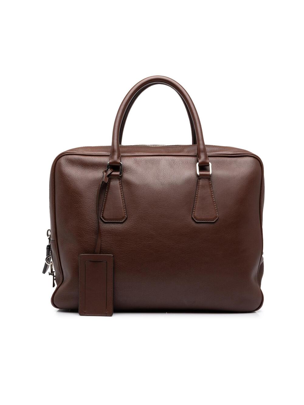 Prada Leather Business Bag Pre-Loved #375295P79B